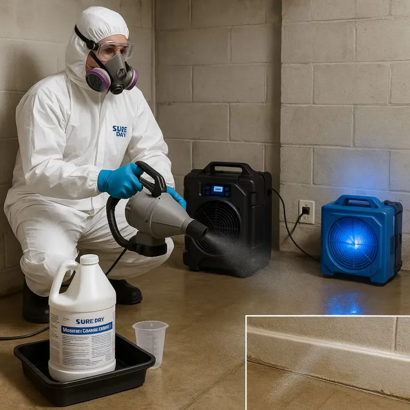 Sanitization and Odor Removal process in Boqueron, PR